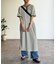 【U.S. POLO ASSN.】ワッフルヘンリーワンピース