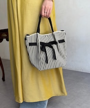 ストライプミニトートBAG