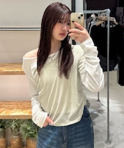 【Kastane】レイヤードカットソーSET