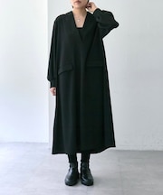 【ear PAPILLONNER】Vネックワンピース