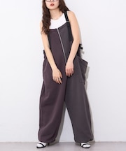【CIAOPANIC TYPY】【etsinta】スウェットオーバーサロペット