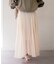 【Loungedress】シアープリーツスカート