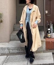 【ear PAPILLONNER】ステンカラーコート【SUM1 STYLE】