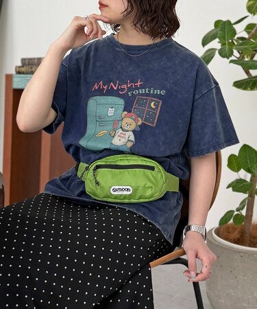 パウダー半袖T