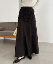 【CAPRICIEUX LE'MAGE】ラインギャザースカート