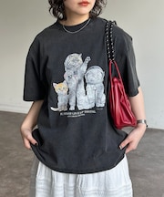 アニマルプリントT