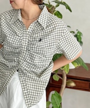 【U.S. POLO ASSN.】シャーリング半袖シャツ