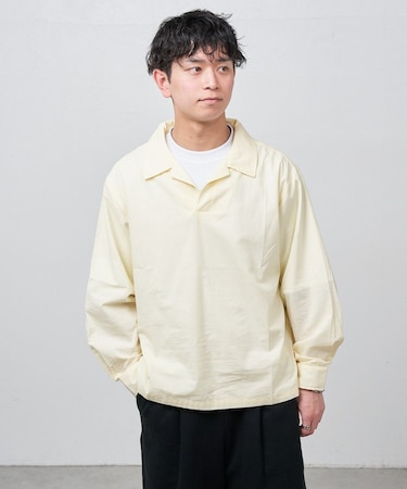 【Kastane】BM スキッパーシャツ2
