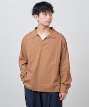 【Kastane】BM スキッパーシャツ2