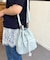 フロントポケット巾着2WAYBAG