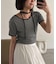 【CAPRICIEUX LE'MAGE】アシメレイヤードボーダーT