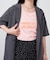 【Kastane】B メッセージゴシックロゴTEE