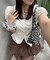 【Ciaopanic】シャーリングショートスリーブカットソー
