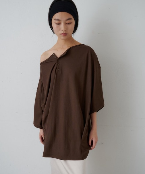 【SHENERY】2WAYヘンリーBIGTee