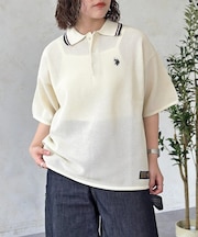 【U.S. POLO ASSN.】メッシュポロ