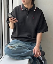 【U.S. POLO ASSN.】メッシュポロ