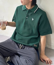【U.S. POLO ASSN.】メッシュポロ