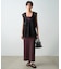 【Loungedress】ニットキャミワンピース