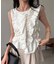 【CAPRICIEUX LE'MAGE】アシメフリルノースリT