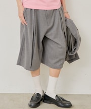 【Kastane】【WHIMSIC】ボックスプリーツショートパンツ