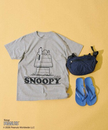 【Kastane】【WHIMSIC】PEANUTS PRINT T-SHIRT