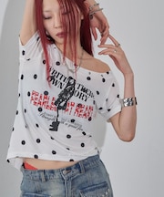 【WHO'S WHO gallery】エリオットラウンドヘムシアーTEE