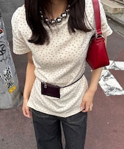 【Ciaopanic】小花柄サイドボタントップス