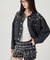 【WHO'S WHO gallery】アイレットデニムジャケット