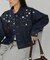 【WHO'S WHO gallery】アイレットデニムジャケット