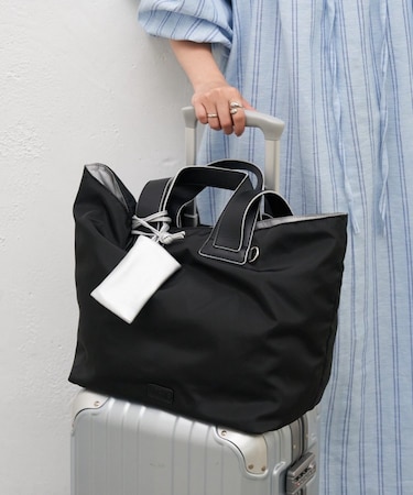 【CIAOPANIC TYPY】2WAY撥水ナイロン配色トートBAG