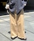 ワイドチノパンツ