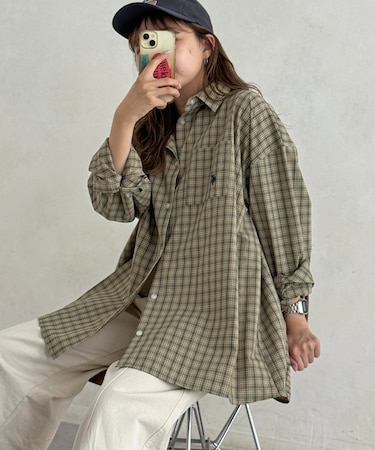 【U.S. POLO ASSN. 】ビッグチェックシャツ