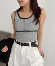【CAPRICIEUX LE'MAGE】カップ付ヘンリータンク