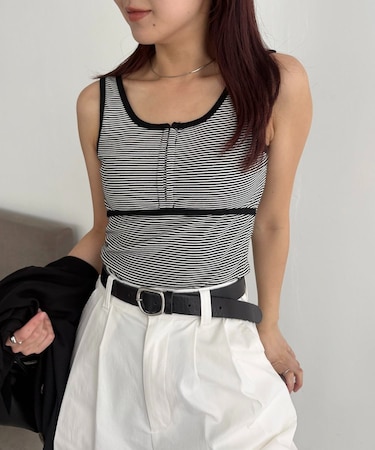 【CAPRICIEUX LE'MAGE】カップ付ヘンリータンク