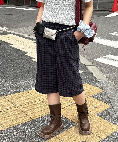 【Ciaopanic】バタフライスタッズハーフパンツ