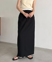 【CAPRICIEUX LE'MAGE】Wウエストレイヤードスカート