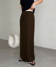 【CAPRICIEUX LE'MAGE】Wウエストレイヤードスカート