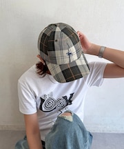【POLOCHAMPS】チェックキャップ