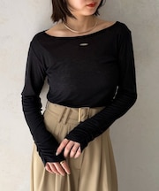 チャーム付きシアーロンT