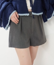 【Kastane】タックショートパンツ