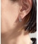 【ear PAPILLONNER】クリスタルミニフープピアス