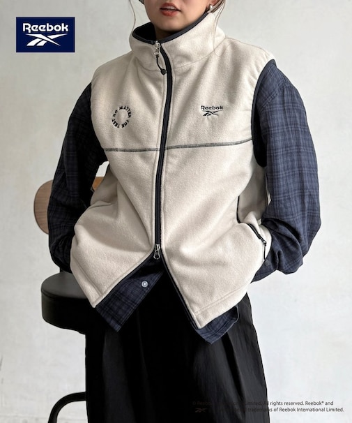 【Reebok】フリースベスト