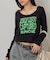 【WHO'S WHO gallery】メッセージトップス