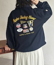 バックワッペンコーチジャケット