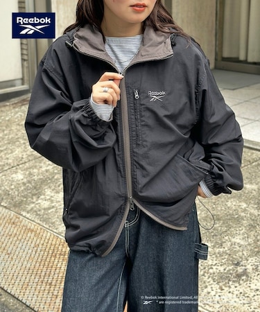 【Reebok】リバーシブルフーディジャケット
