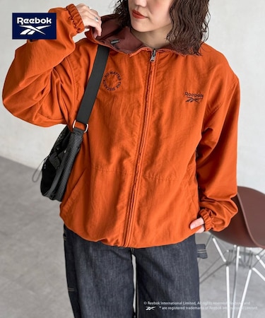 【Reebok】リバーシブルフーディジャケット