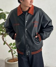 襟付き中綿スタジャン