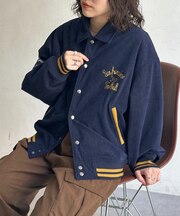 襟付き中綿スタジャン