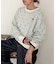 【U.S. POLO ASSN.】フェイクレイヤードスウェットライクニット