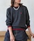 【U.S. POLO ASSN.】フェイクレイヤードスウェットライクニット